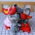 Mô phỏng sang trọng chuột đồ chơi toàn bộ búp bê búp bê cô gái dễ thương búp bê nhỏ Zodiac trẻ em Trung Quốc quà tặng ngày Valentine - Đồ chơi mềm con gấu bông Đồ chơi mềm