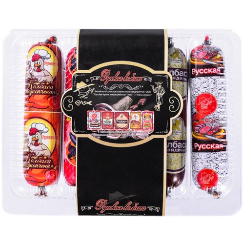 俄罗斯风味香肠组合5根装纯即食网红火腿肠牛筋鸡肉卢布特产食品 - 图3