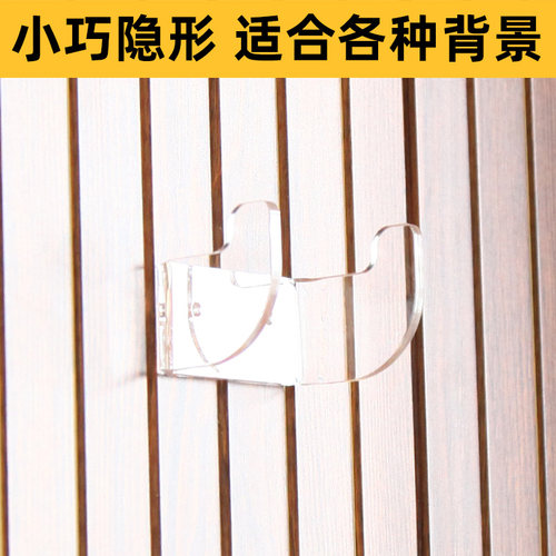 免打孔】玻璃刮水器收纳挂钩地板地刮支架浴室卫生间壁挂挂架通用 - 图3
