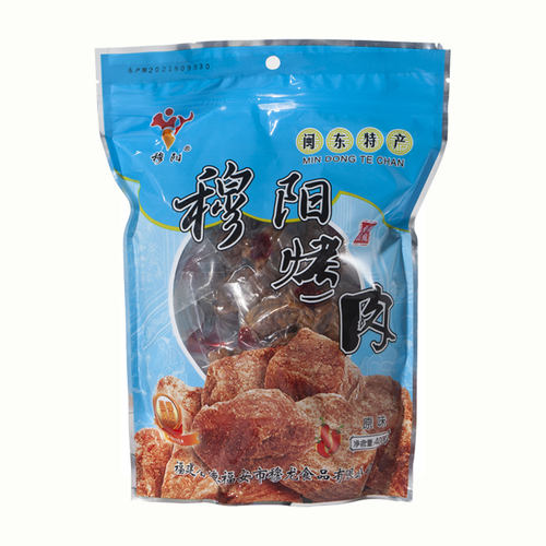 穆阳烤肉福建福安特产猪肉干正宗阿胖烤肉手撕猪肉条肉干肉粒零食 - 图3