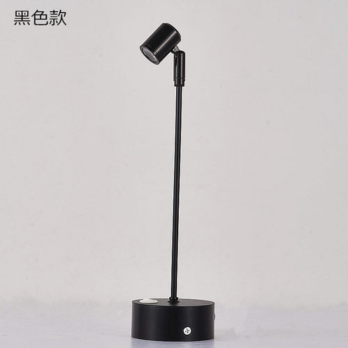 led无线可充电1W3W小射灯玻璃柜台射灯珠宝展柜灯展示立杆展会灯 - 图1