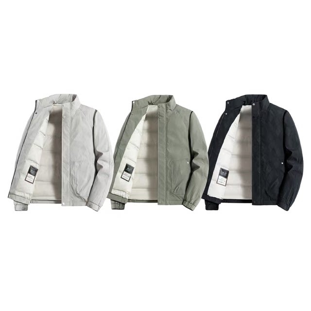 Woodpecker Winter Men's Stand Collar Jacket Thickened Jacket