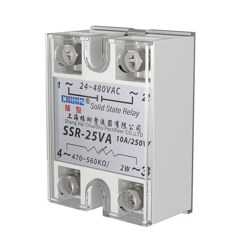 SSR单相直流VA固态继电器固态调压器25VA40VA60VA100VA电位器模块 - 图3