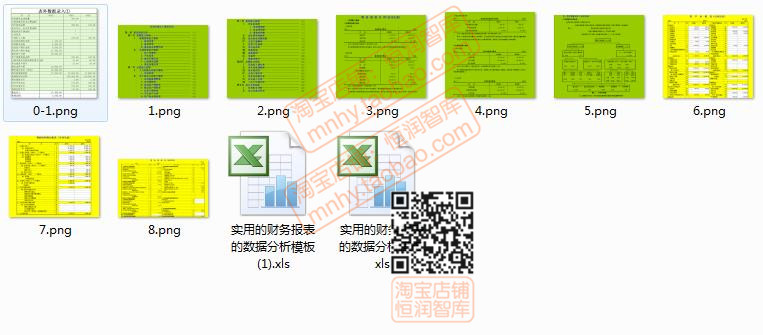 财务指标数据分析excel模板自动生成报表偿债运营获利发展能力 - 图3