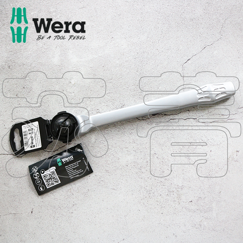 德国Wera维拉8004C Zyklop Metal 金属拨杆换向棘轮扳手 1/2 - 图1