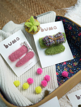 Milk Dads Home Buma Aw23 New Girl 100 Hitch Retro Gugge Butterfly Knot Autumn Winter Hair Clip Hair Accessories