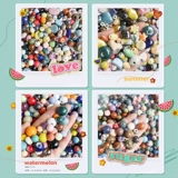 Бусины из жемчуга, аксессуары, браслет, ожерелье и серьги, DIY
