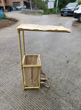橡胶背道具书童背篓书生状元箱古装背包