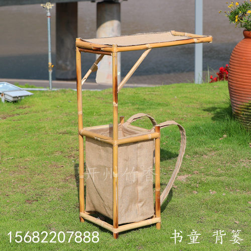 宁采臣背篓书生书童背书箱张国荣哥哥同款古装倩女幽魂cos道具 - 图2