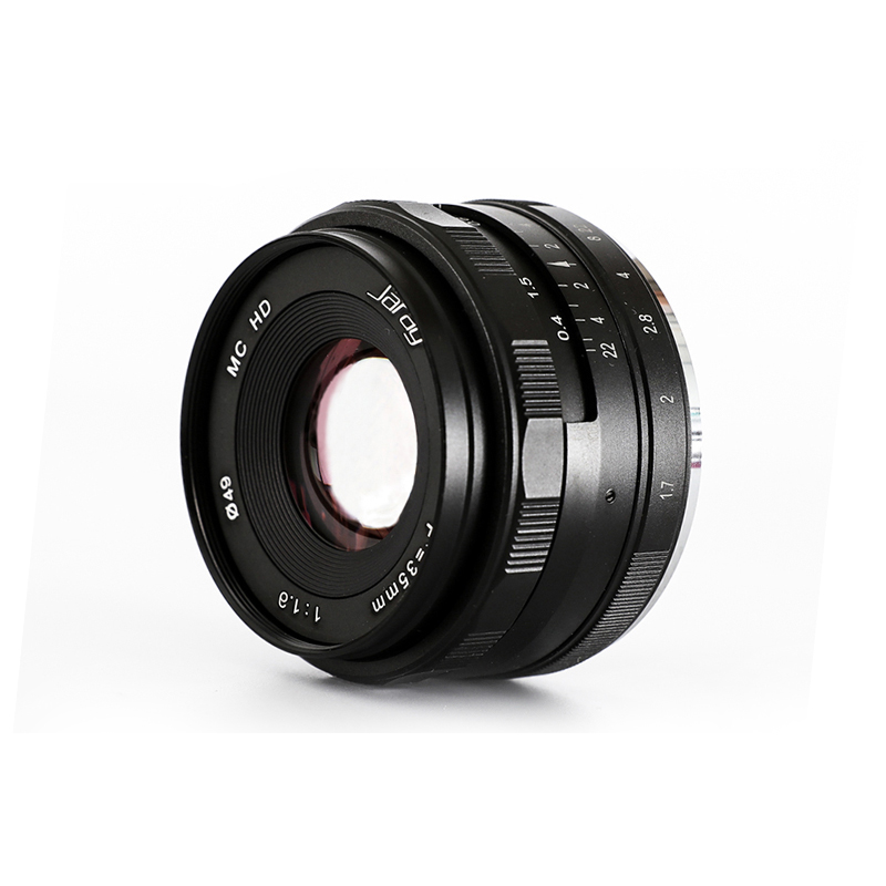 嘉蕊35mm F1.6微单镜头索尼富士松下e卡口大