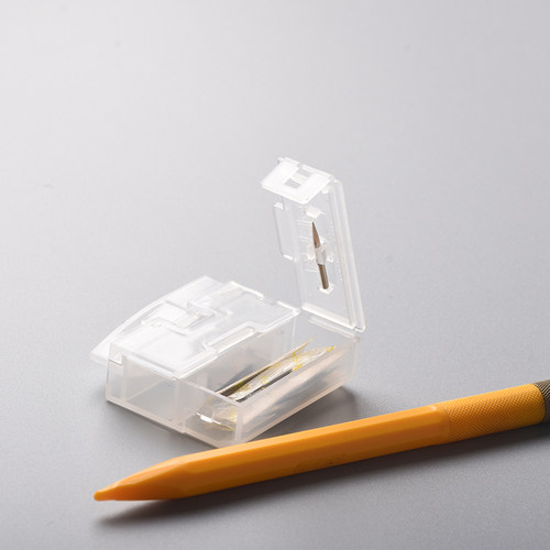 印象时光·橡皮章雕刻笔刀模型水口刀DIY手工雕刻版画工具制作木雕纸雕剪纸刀手机贴膜刀小黄刻刀 - 图2
