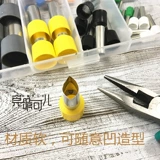 Мягкая глиняная глиняная глина из нержавеющей стали мини -круглый режущий вытекающий режущий резак