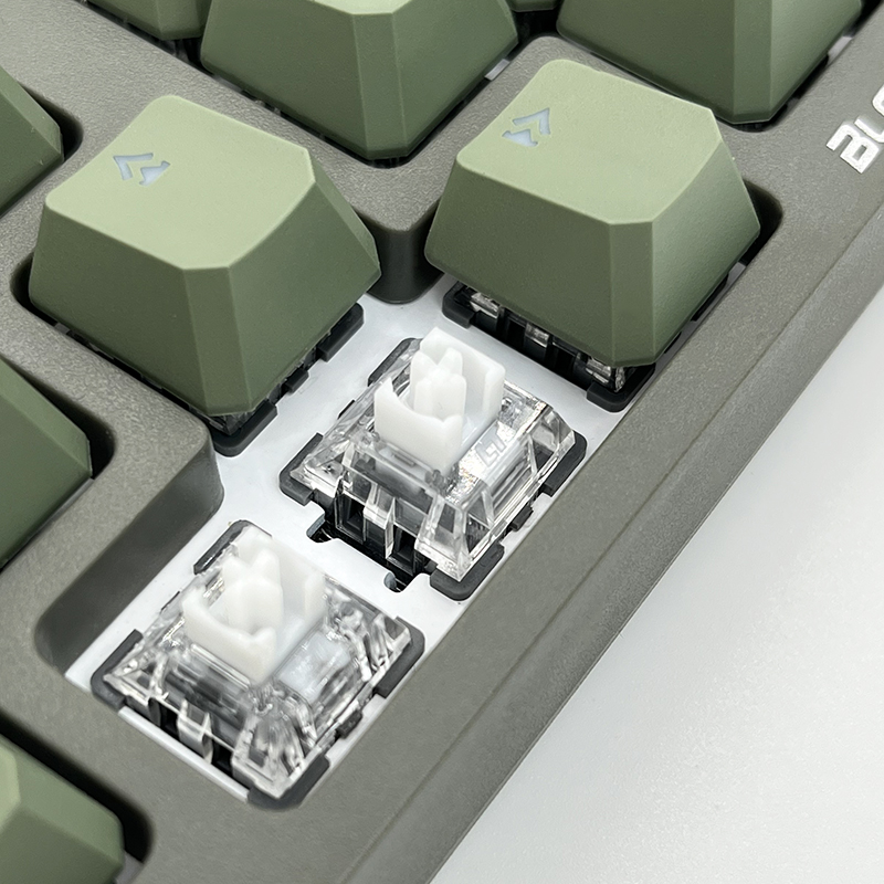 双飞燕血手幽灵机械键盘更换LT光轴轴体适用T98 T87 QL98静音线性-图1