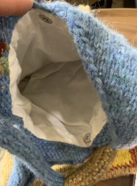 阿林handmade小众设计原创森系童话屋包包编织材料包
