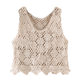 Retro New Style Vest ສັ້ນ Summer ແມ່ຍິງສູງສຸດ suspenders