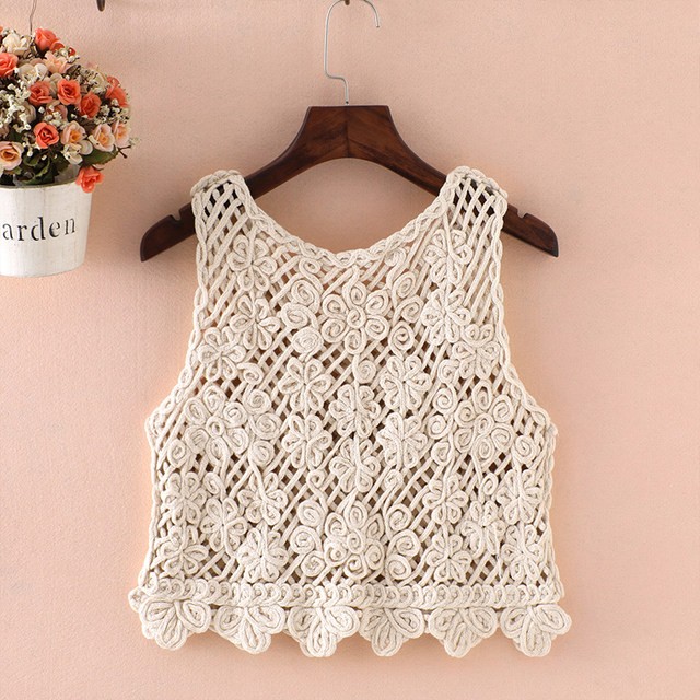 Retro New Style Vest ສັ້ນ Summer ແມ່ຍິງສູງສຸດ suspenders