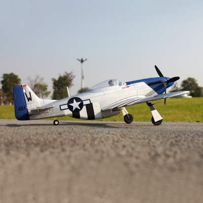 迪乐美Dynam mini P51D翼展760mm像真机公园起飞遥控固定翼小飞机 - 图0