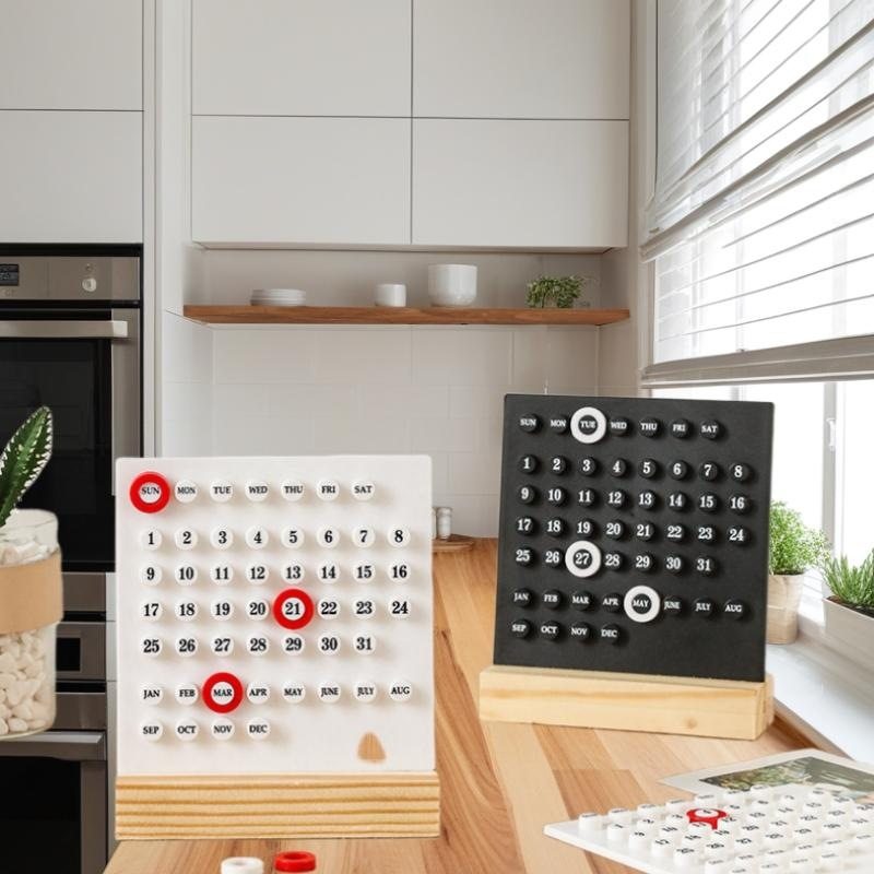 摆件创意日历本日历北欧风塑料ins装饰风格台历小摆件diy,淘宝优惠券,粉丝福利购,淘宝优惠卷