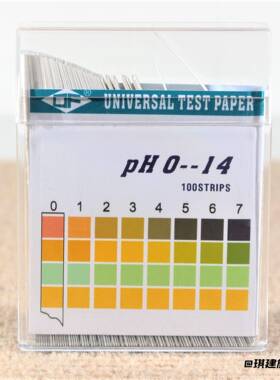 100条0到14ph试纸DF实验用品科教