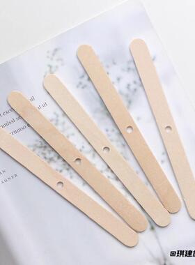蜡芯固定器木质两用DIY蜡烛材料