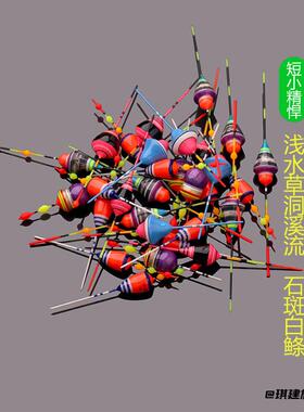 枣核冰钓漂户外石斑浮漂冬钓鱼漂