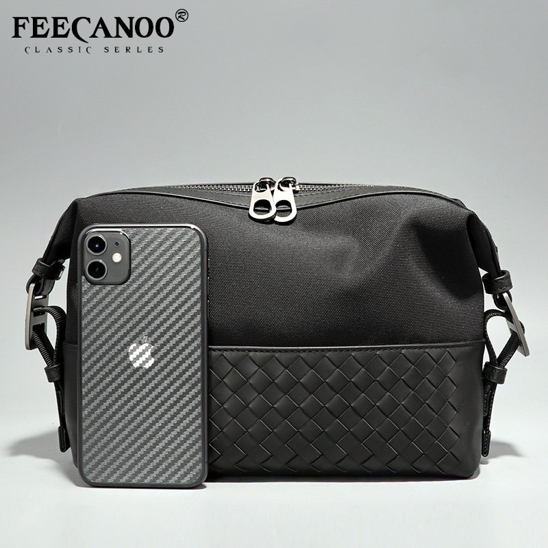 韩版潮男式手拿包牛津布大容量男包 菲卡奴男士包袋