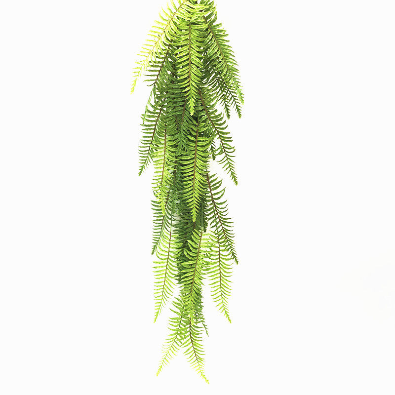 仿真蕨类植物高端波斯叶垂挂绿植排草植物墙婚庆壁挂大把束蕨草_虎窝淘