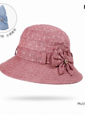 盆帽户外休闲女四季防晒