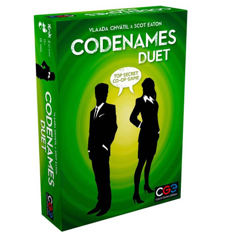 Codename Duet行动代号二重奏全英文桌游 Board Game-图1