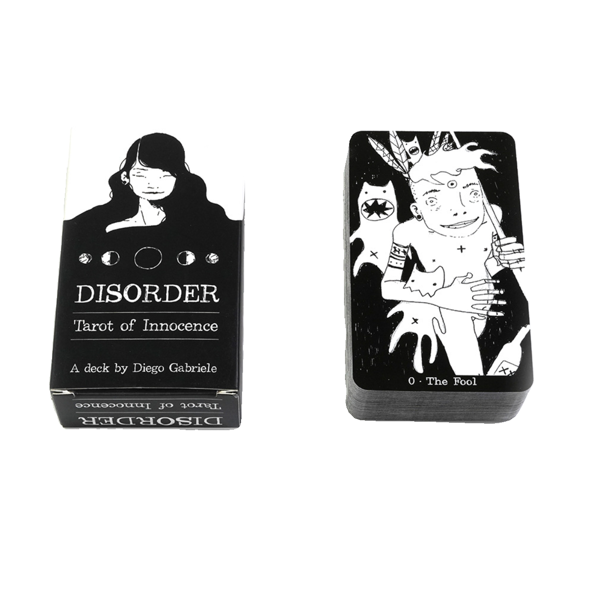 Disorder Tarot 混乱天真卡罗牌 英文韦特维特塔罗牌卡牌游戏 - 图3