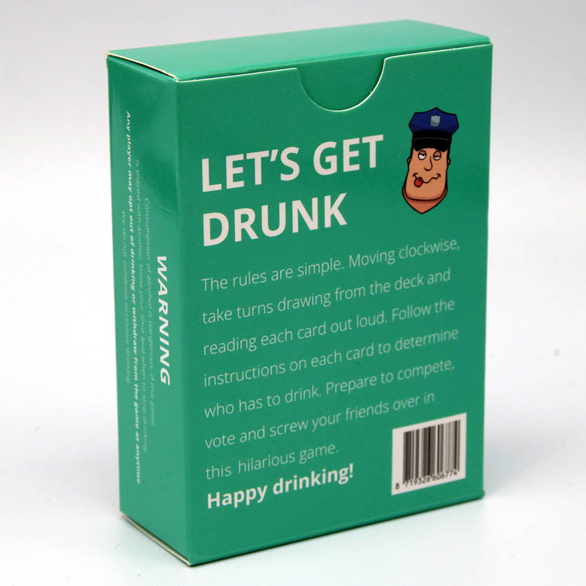 让我们喝醉Lets Get Drunk Card game Adult Drinking 英文桌游 - 图0