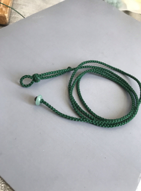 腰链 翠绿色 四平八稳 手工编织