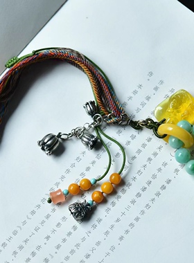 原创设计款！天然A货翡翠串制108颗佛珠毛衣链