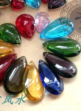 朝珠坠角 琉璃吊坠 DIY朝珠 佛珠配件 坠角 朝珠坠角