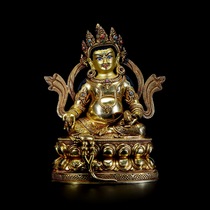 Nepals royal Buddha made a statue of the Yellow Wealth Buddha