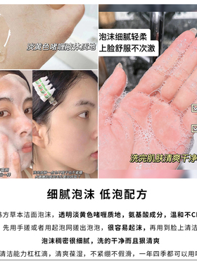 【拍4减10】雪花秀顺行柔和洁颜氨基酸泡沫柔和洁面温和清洁50ml