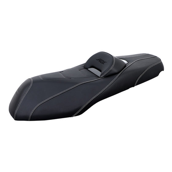 ADX125 seat cushion lumbar support lowering seat cushion assembly