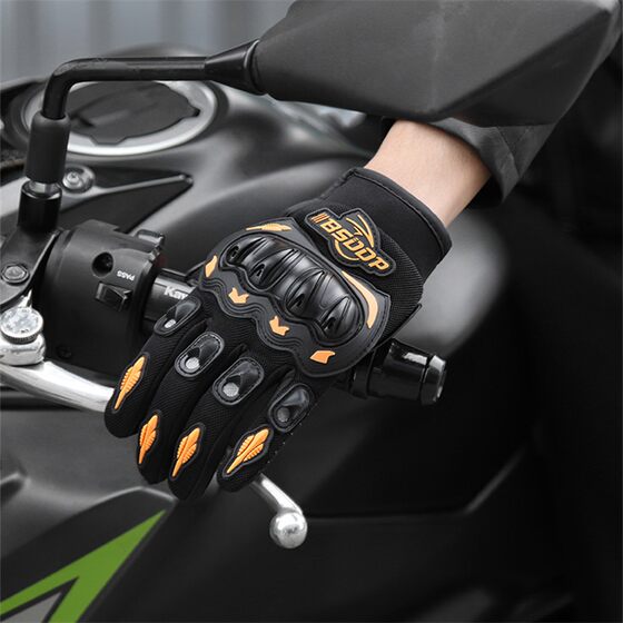 Motorcycle riding gloves waterproof and warm in autumn and winter