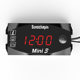 Three-in-one digital display thermometer for electric vehicles and motorcycles