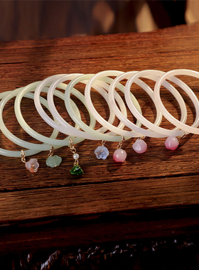 中国风叮当镯日常古风一步一响女