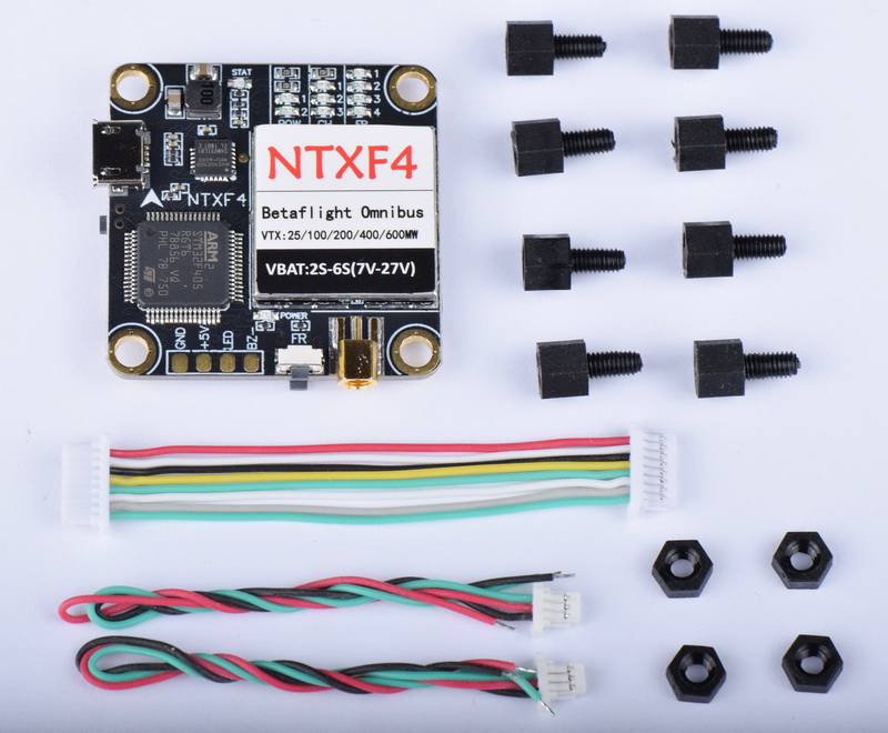 NTXF4-FC F4飞控内置OSD 集成 600MW 5.8G 功率可调图传 OSD调参 - 图2