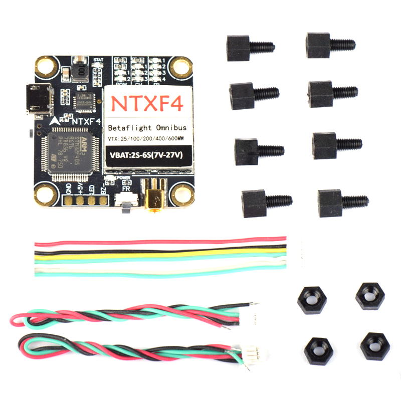 NTXF4-FC F4飞控内置OSD 集成 600MW 5.8G 功率可调图传 OSD调参 - 图3