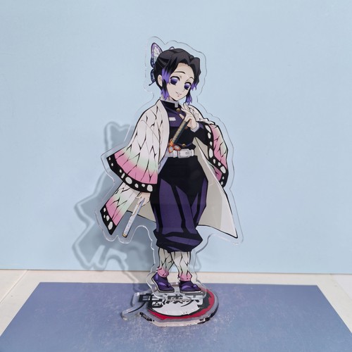 鬼灭之刃周边鬼杀队九柱无一郎杏寿郎蝴蝶忍富冈义勇动漫立牌摆件 - 图1