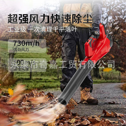 木工吹锯末大功率吹风吹雪机工地吹灰除尘枪无线鼓风机扫地吹树叶 - 图0