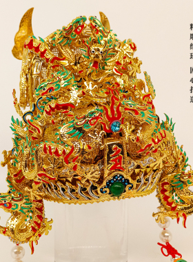 保生大帝广泽尊王神明头帽