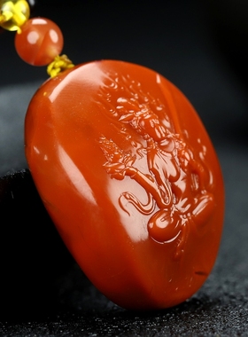 虚空藏菩萨生肖牛凉山南红玛瑙