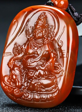 墨雨轩男女款南红玛瑙原石雕刻