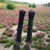 Huanglong Dragon Dragon Head Head Cardy Steel Sold Double Whip и Double 锏