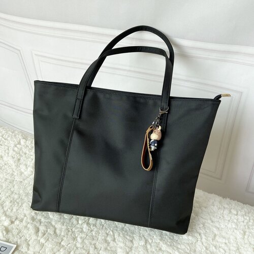 托特包帆布包女单肩尼龙牛津布大包包大容量上班通勤包简约女手提 - 图1