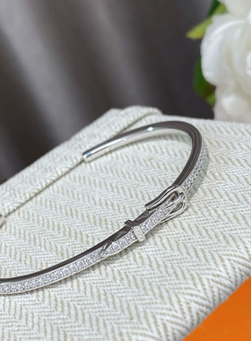 【白兔家高质量！纯银精工！】皮带扣指环戒指耳环手镯新款网同款